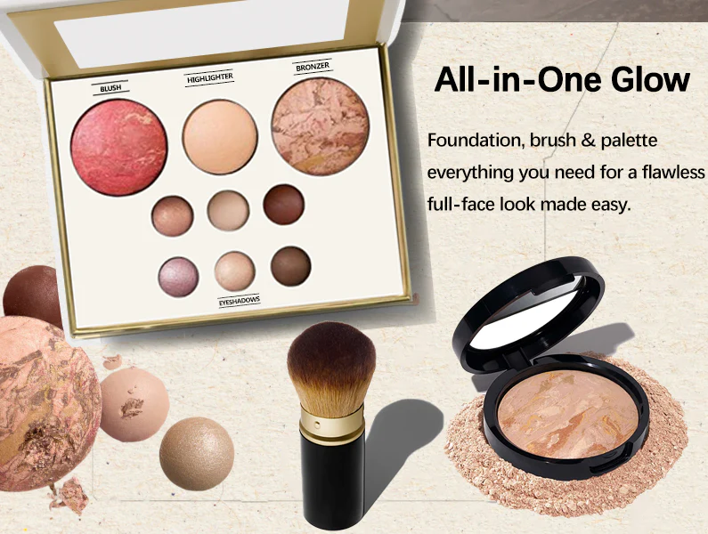 💄LOVILDS Treasure makeup set, baking makeup aesthetics are coming💖(NO BRUSH)-1