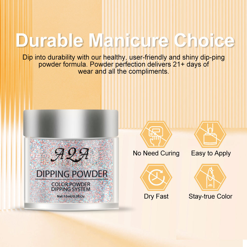 ✨🔥Buy 1 Get 1 Free⚡ AQA Dip Powder Nail Kit (12 Colors) – Easy At-Home