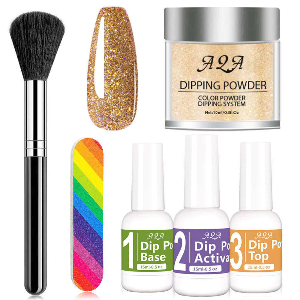 ✨🔥Buy 1 Get 1 Free⚡ AQA Dip Powder Nail Kit (12 Colors) – Easy At-Home