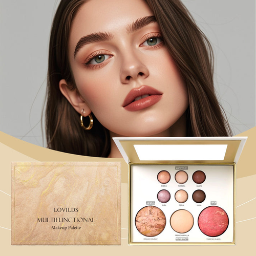 💄LOVILDS Treasure makeup set, baking makeup aesthetics are coming💖(NO BRUSH)-1