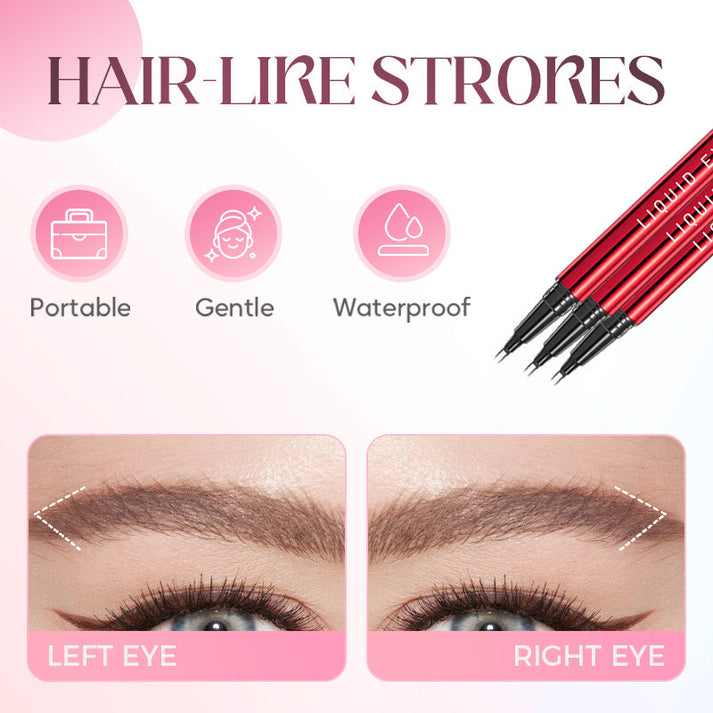 ✨🔥Buy 1 Get 1 Free⚡LOVILDS 2-Fork Tip Waterproof Eyebrow Pen for Women
