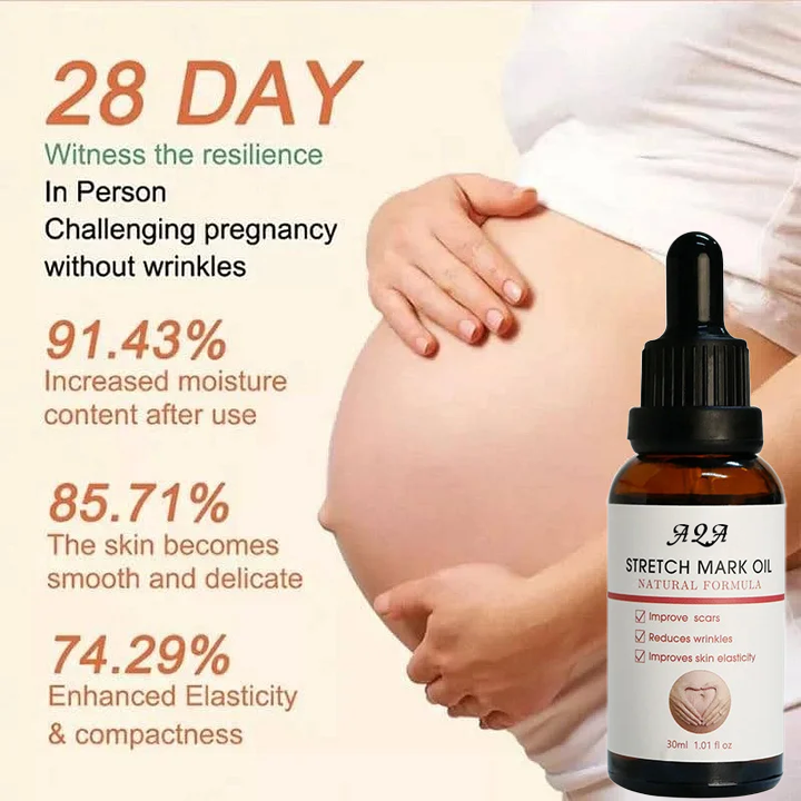 š„AQA new natural formula essential oil stretch mark cream for pregnant women