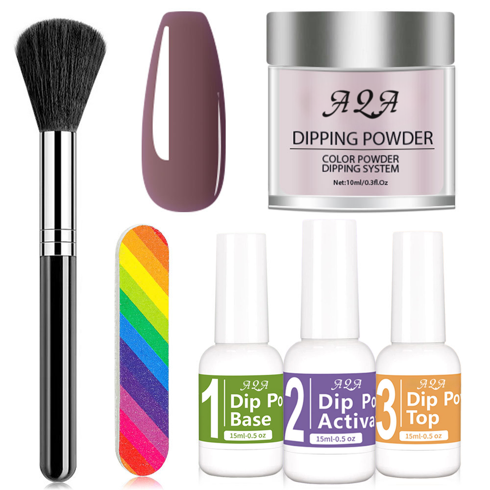 ✨🔥Buy 1 Get 1 Free⚡ AQA Dip Powder Nail Kit (12 Colors) – Easy At-Home