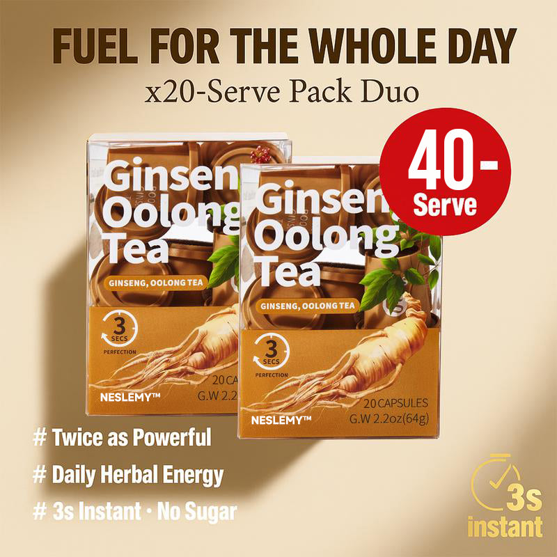 NESLEMY™ Ginseng Oolong Energy & Strength Tea — Boost Your Vitality-1