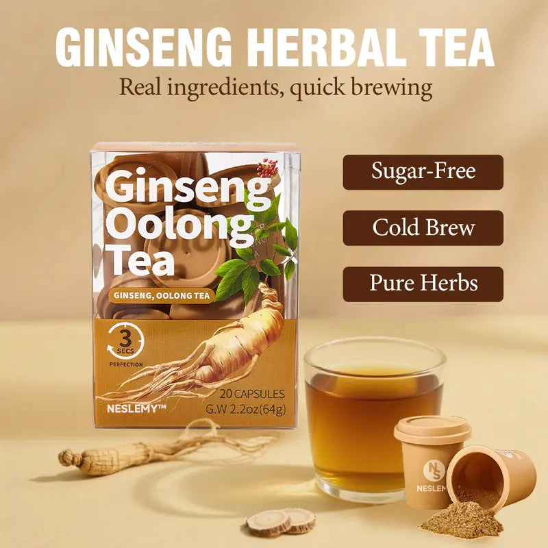 NESLEMY™ Ginseng Oolong Energy & Strength Tea — Boost Your Vitality-1