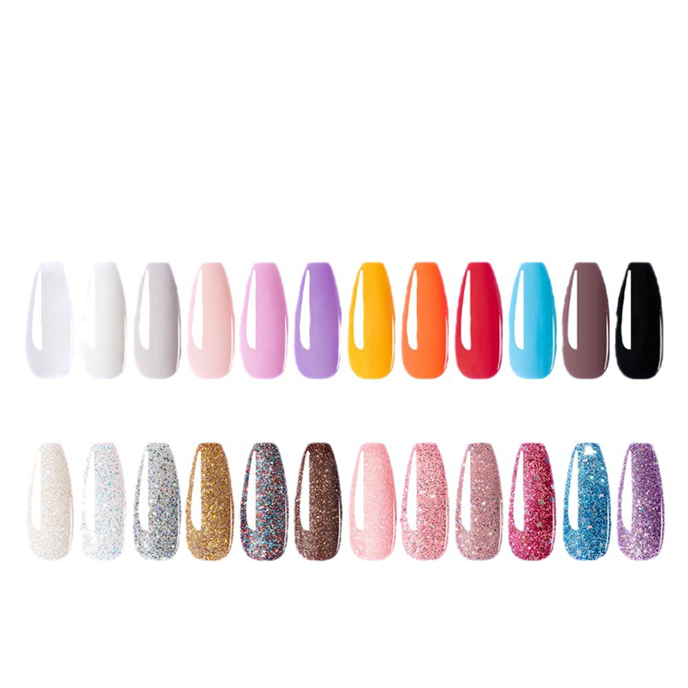 ✨🔥Buy 1 Get 1 Free⚡ AQA Dip Powder Nail Kit (12 Colors) – Easy At-Home