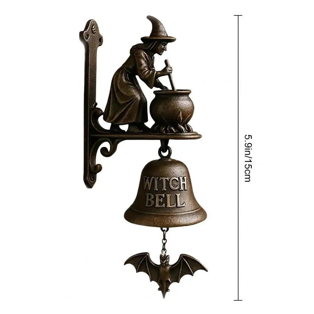 🔔 Witch Bell 2025 Edition - Limited Vintage Doorbell for Mystic Homes! 🧙♀️✨-1
