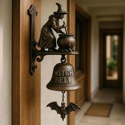 🔔 Witch Bell 2025 Edition - Limited Vintage Doorbell for Mystic Homes! 🧙‍♀️✨-1