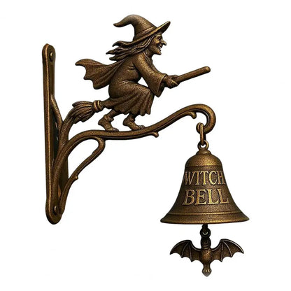 🔔 Witch Bell 2025 Edition - Limited Vintage Doorbell for Mystic Homes! 🧙‍♀️✨-1