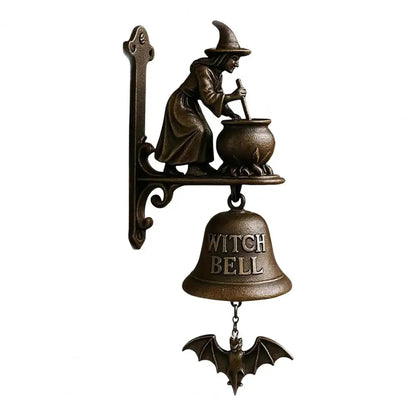 🔔 Witch Bell 2025 Edition - Limited Vintage Doorbell for Mystic Homes! 🧙‍♀️✨-1