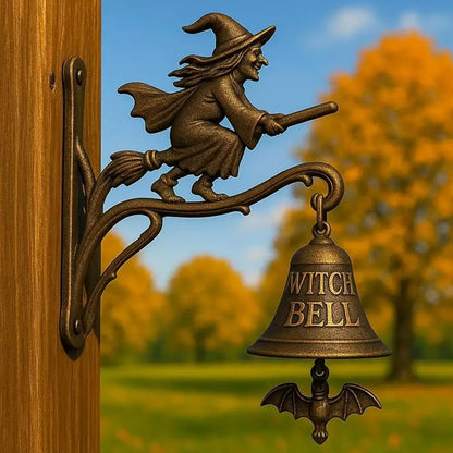 🔔 Witch Bell 2025 Edition - Limited Vintage Doorbell for Mystic Homes! 🧙‍♀️✨-1
