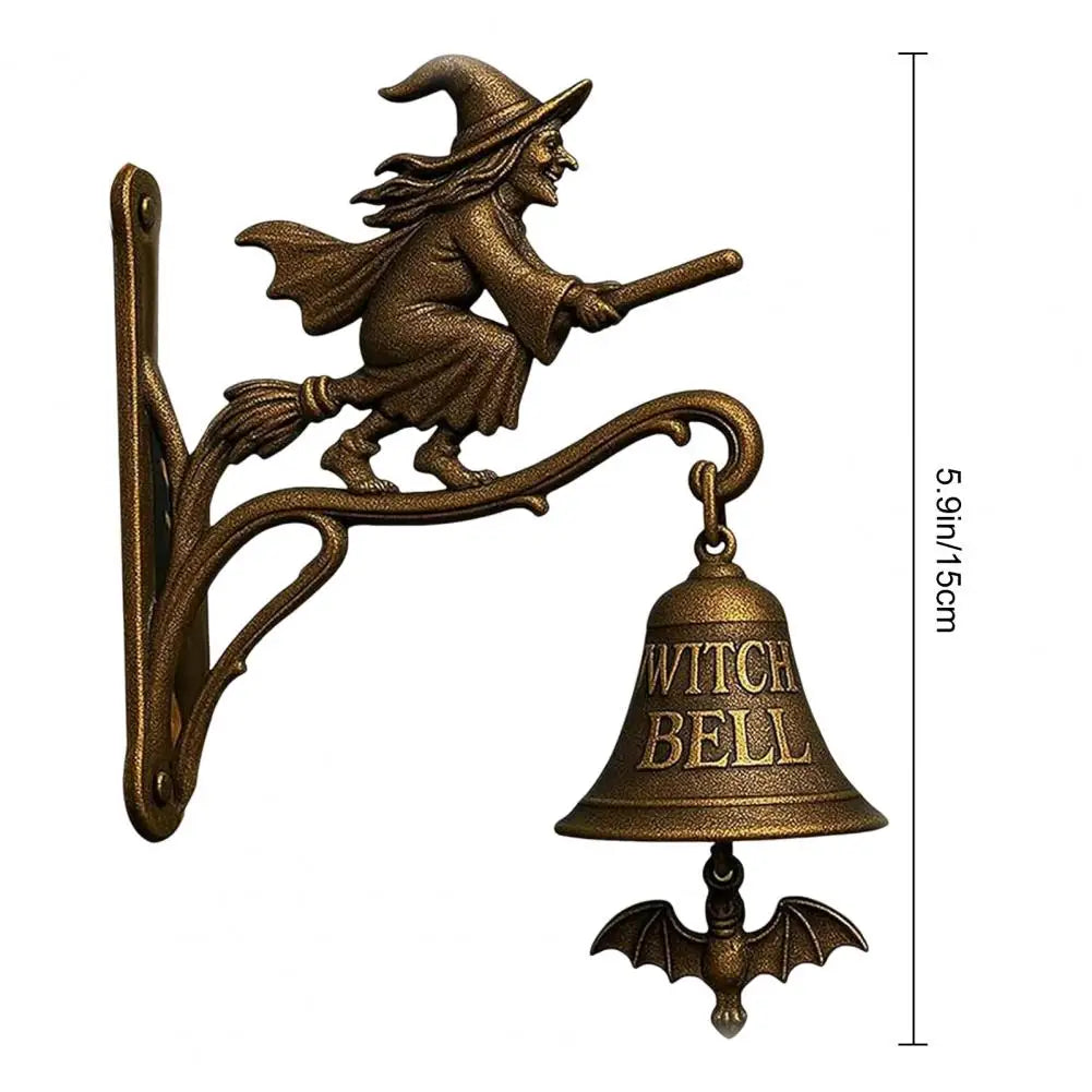 🔔 Witch Bell 2025 Edition - Limited Vintage Doorbell for Mystic Homes! 🧙‍♀️✨-1