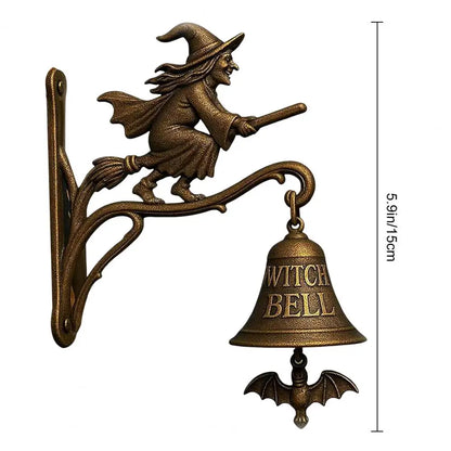 🔔 Witch Bell 2025 Edition - Limited Vintage Doorbell for Mystic Homes! 🧙‍♀️✨-1
