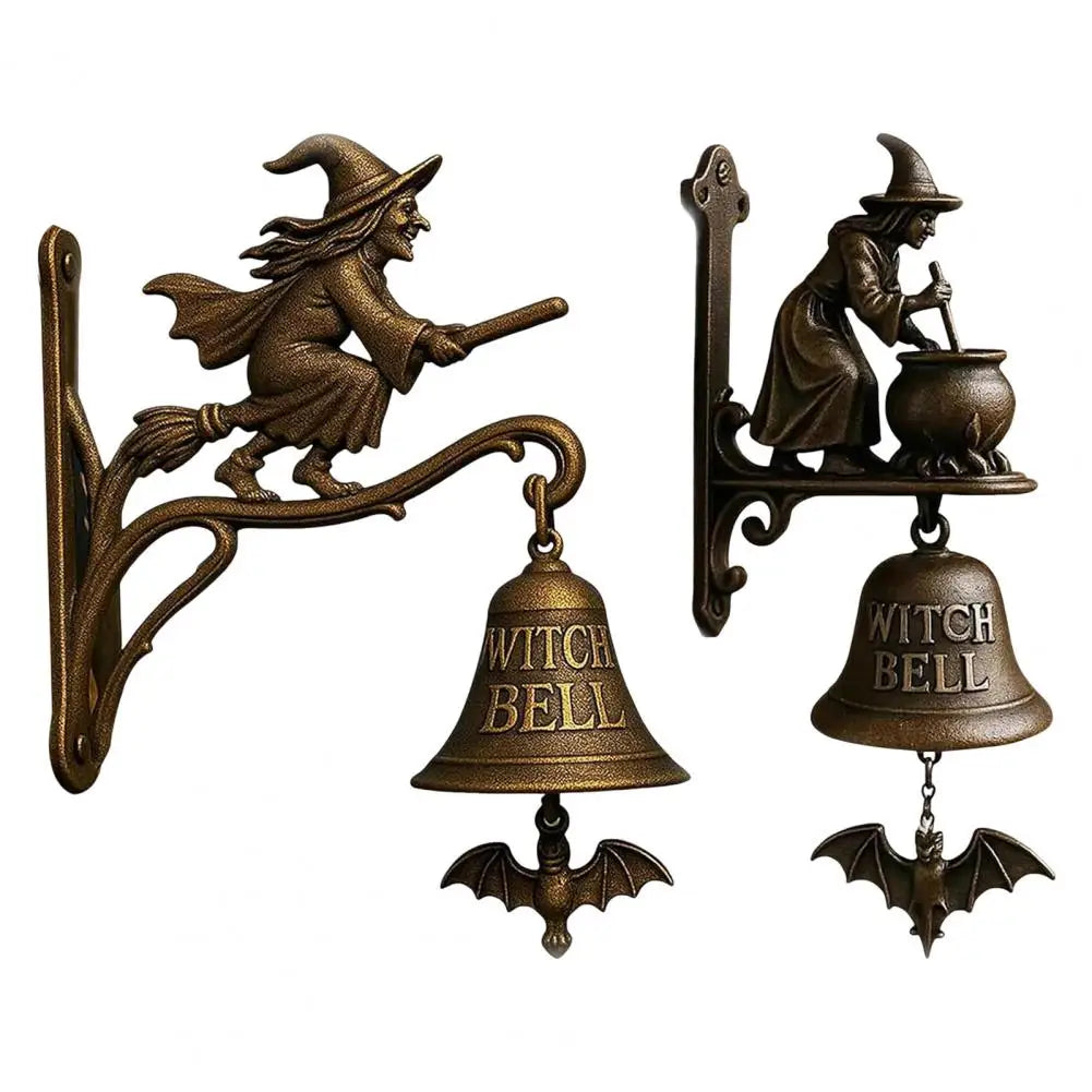 🔔 Witch Bell 2025 Edition - Limited Vintage Doorbell for Mystic Homes! 🧙‍♀️✨-1