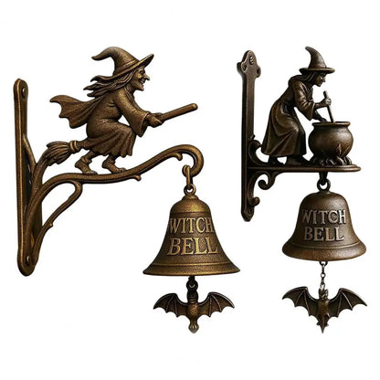 🔔 Witch Bell 2025 Edition - Limited Vintage Doorbell for Mystic Homes! 🧙‍♀️✨-1