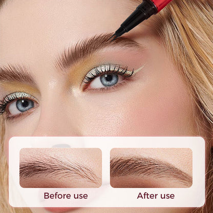 ✨🔥Buy 1 Get 1 Free⚡LOVILDS 2-Fork Tip Waterproof Eyebrow Pen for Women-1